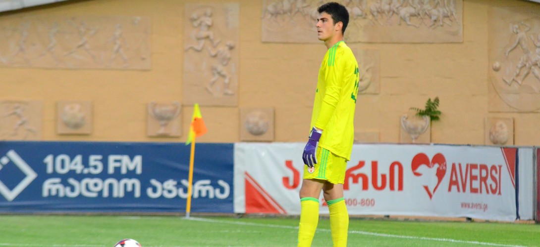 Luka Sherozia’s debut match in U21 team